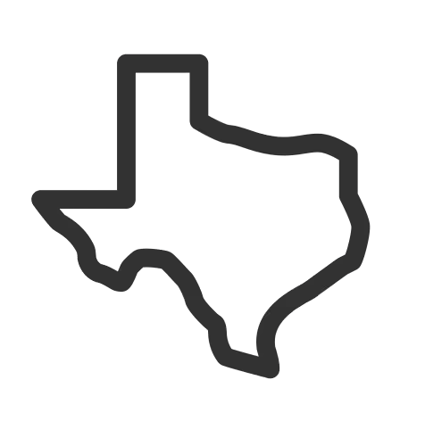 State of Texas Map
